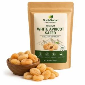 NorthNectar Premium White Apricot Safed Himalayan dried apricot from Northern Pakistan